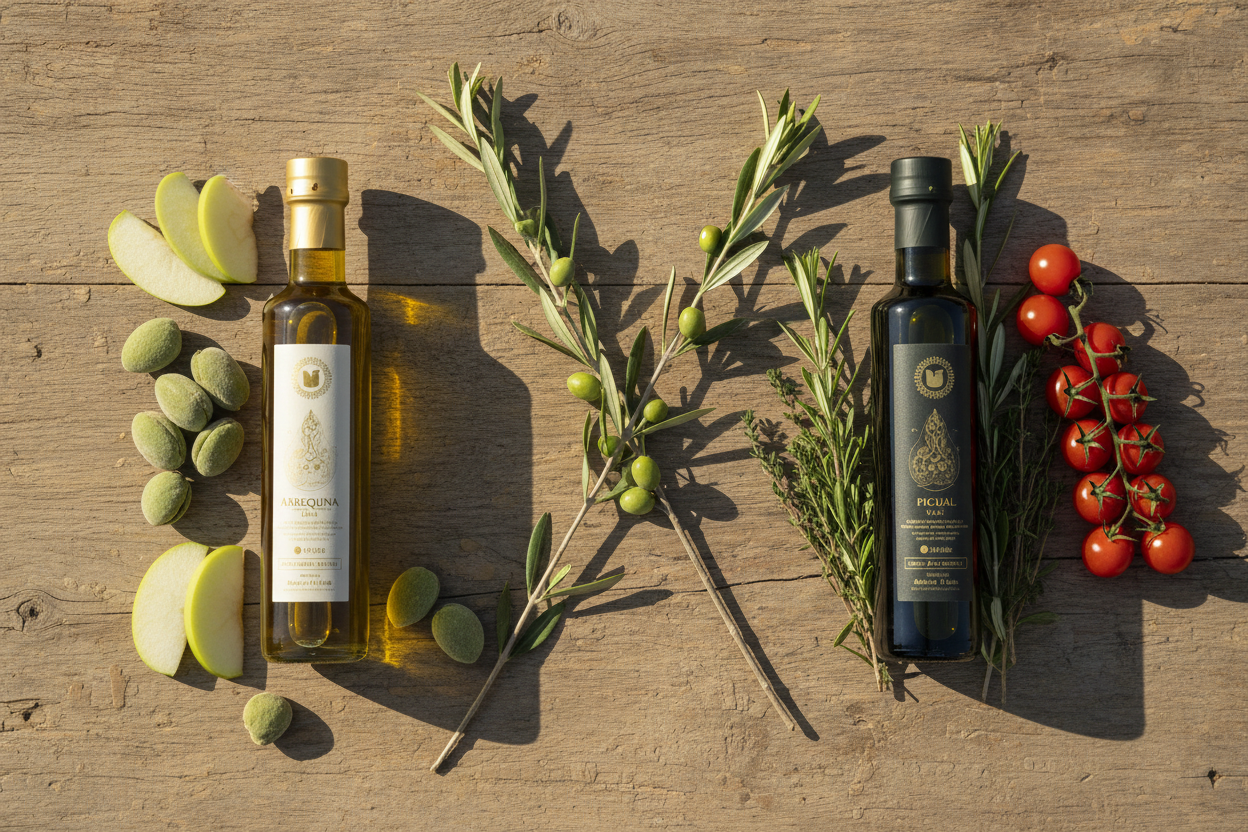 Arbequina vs Picual: ¿Qué Aceite de Oliva Virgen Extra Elegir?