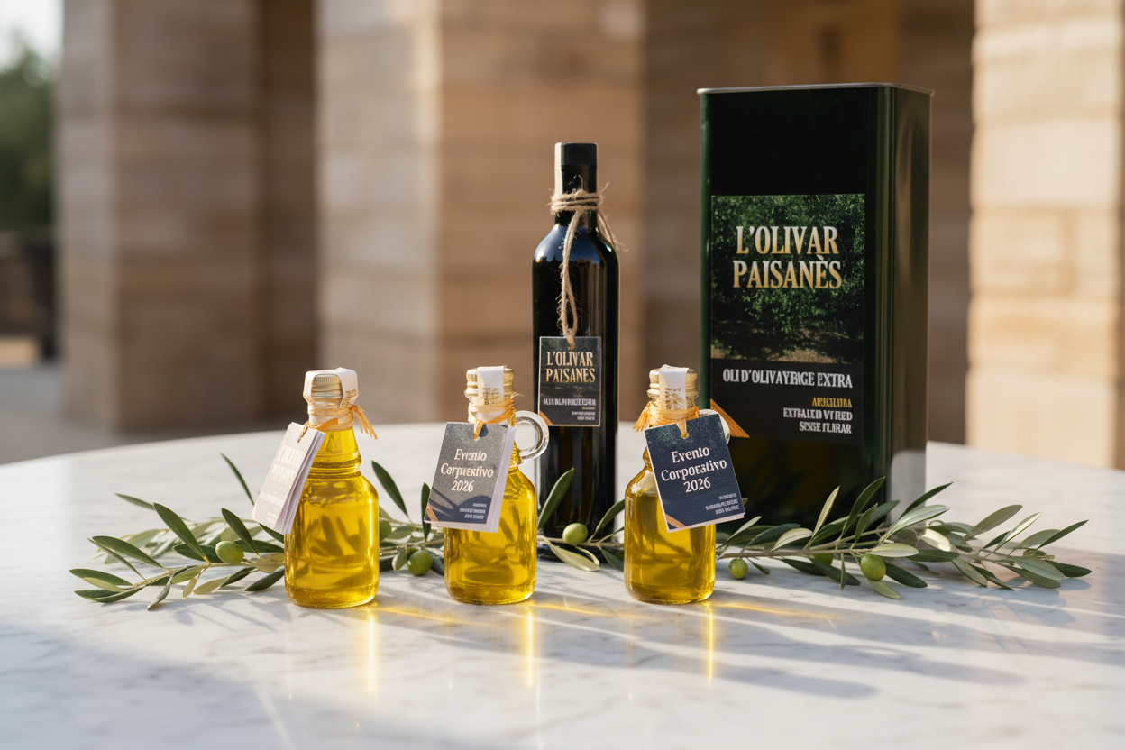 Ideas de regalo gourmet para empresas: el aceite de oliva como detalle premium