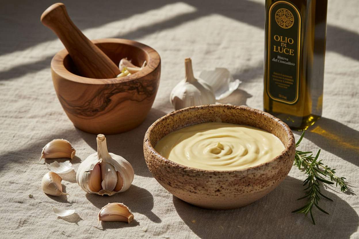 Alioli Tradicional Mediterráneo con AOVE