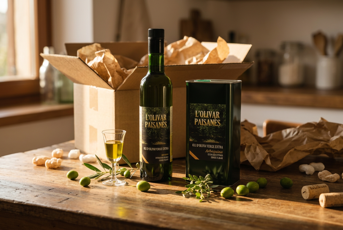 Envíos de aceite de oliva