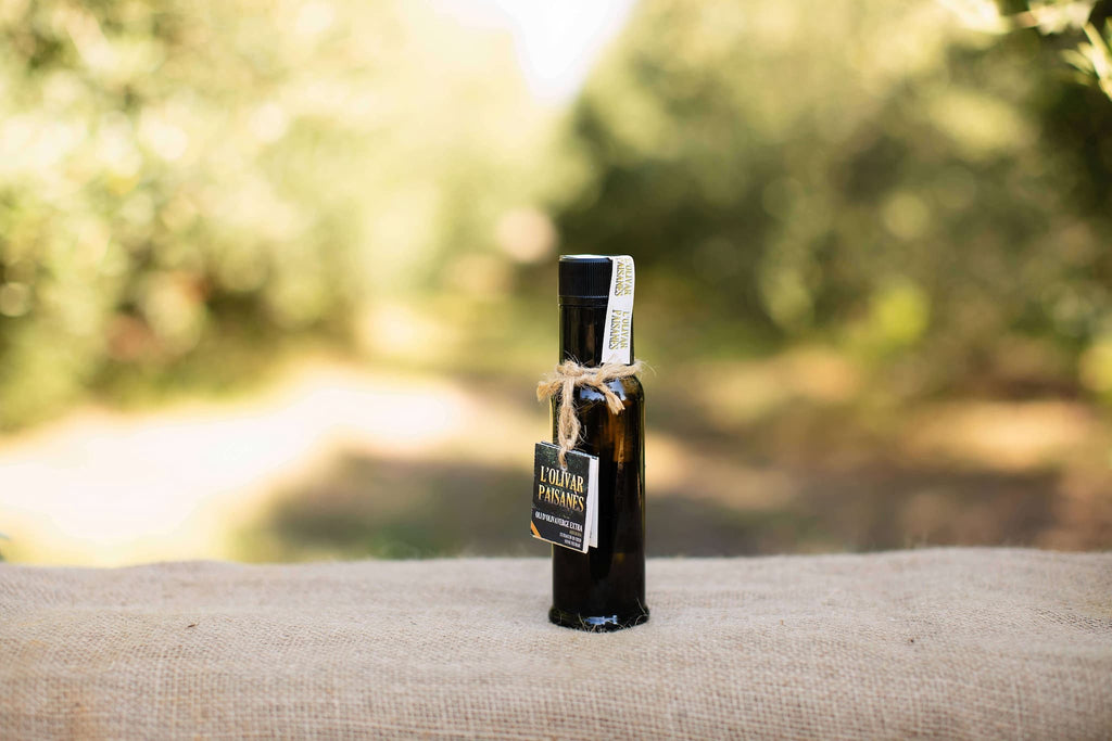Huile d'olive Arbequina Dorica, bouteille de 100 ml