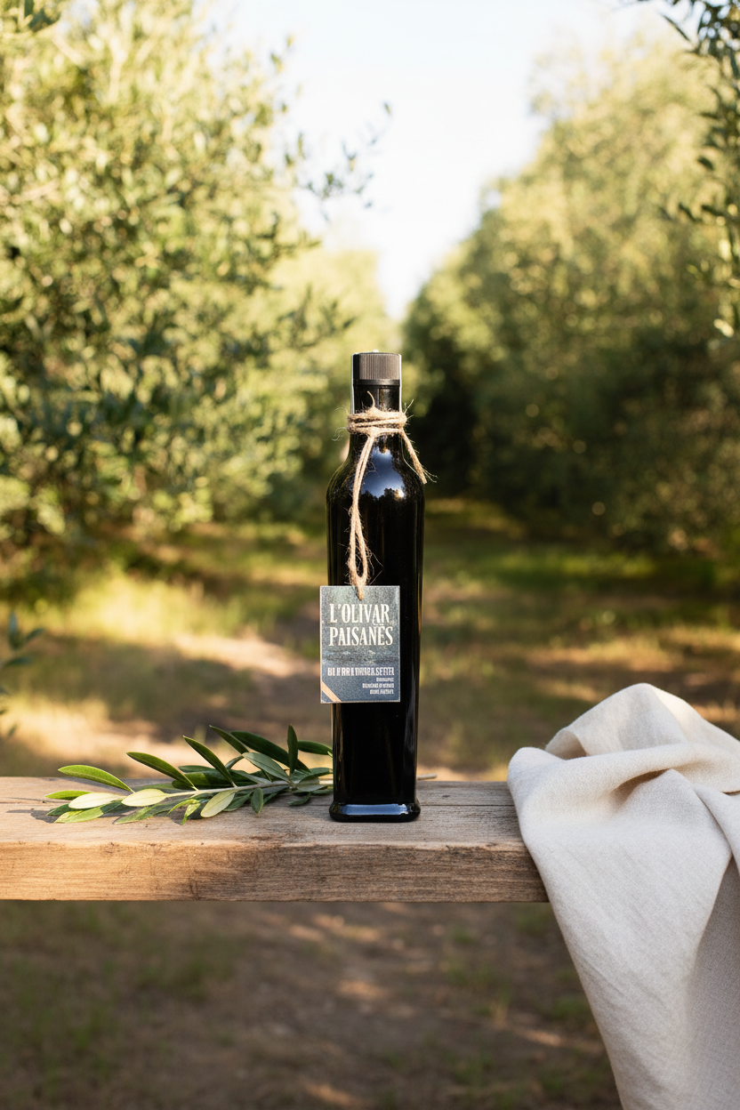 Botella Fiorentina AOVE Arbequina 250ml – L'Olivar Paisanès