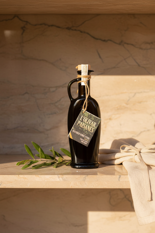 Jarra Elegante AOVE Arbequina 100ml – L'Olivar Paisanès