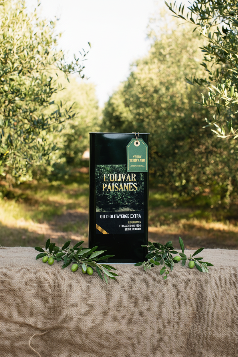Lata 2,5L AOVE Picual Verde Temprano